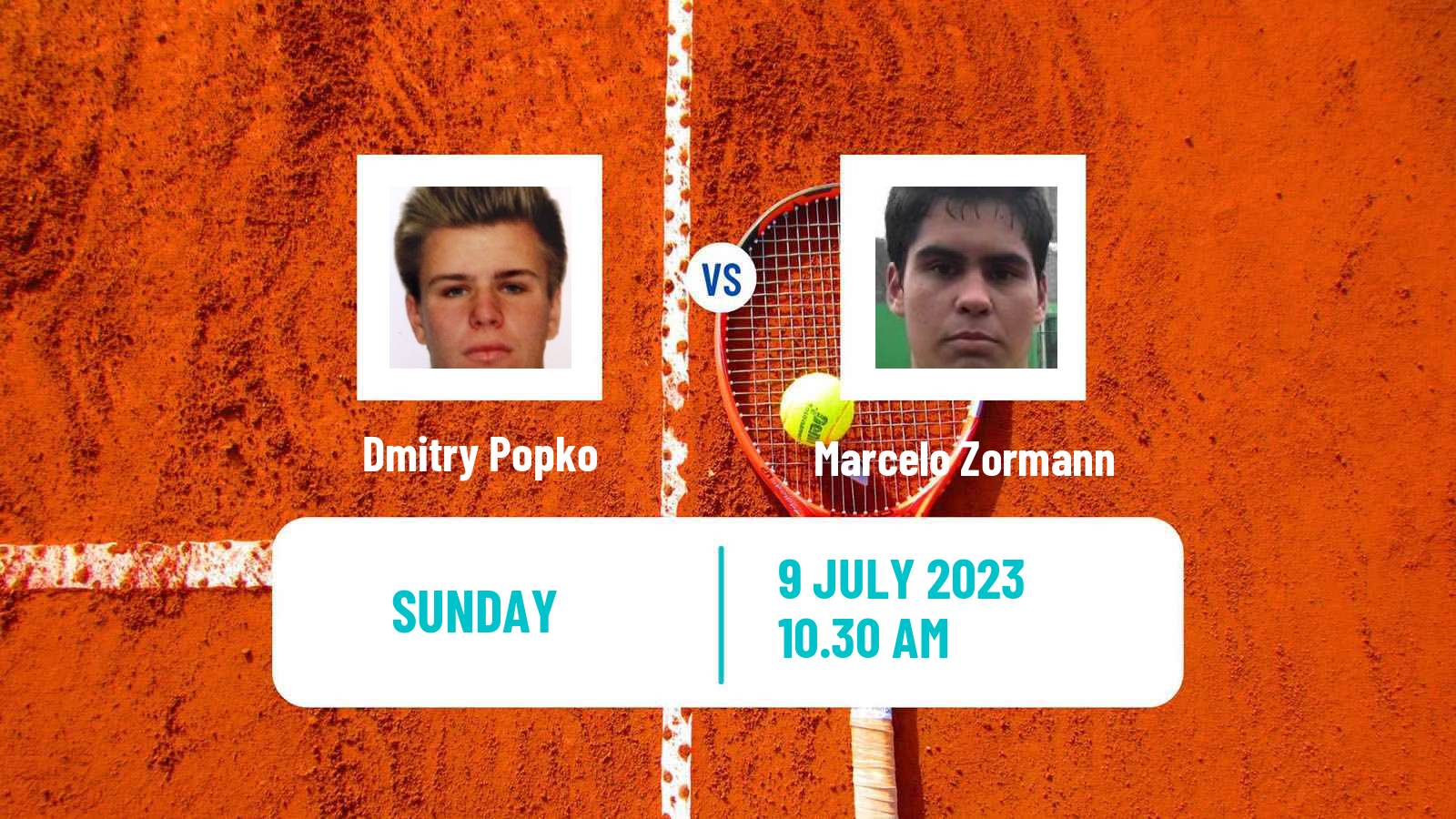 Tennis San Benedetto Challenger Men 2023 Dmitry Popko - Marcelo Zormann