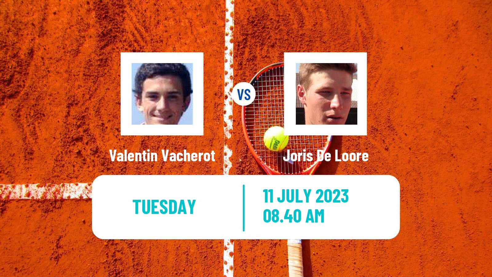 Tennis Iasi Challenger Men Valentin Vacherot - Joris De Loore