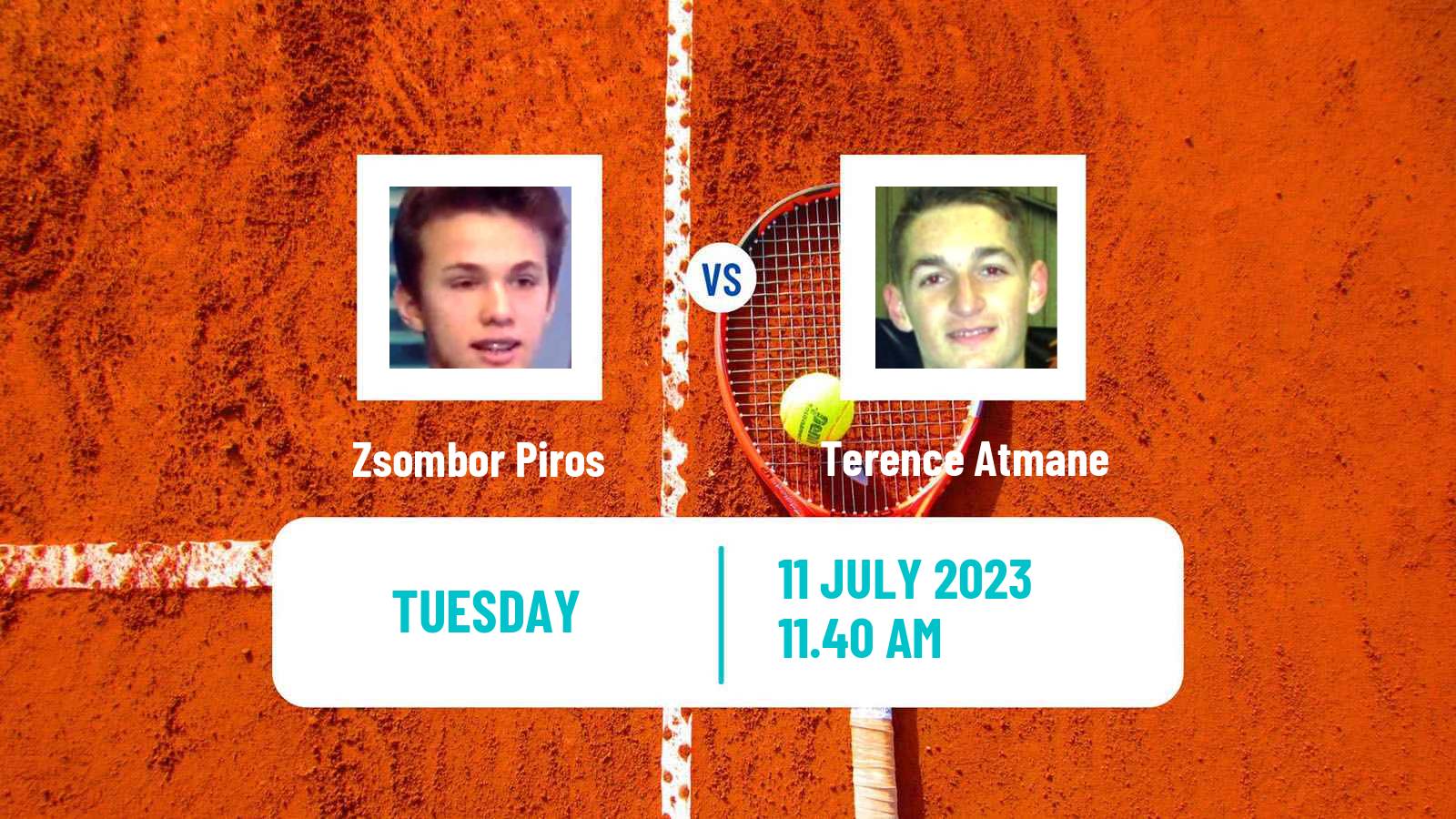 Tennis Iasi Challenger Men Zsombor Piros - Terence Atmane