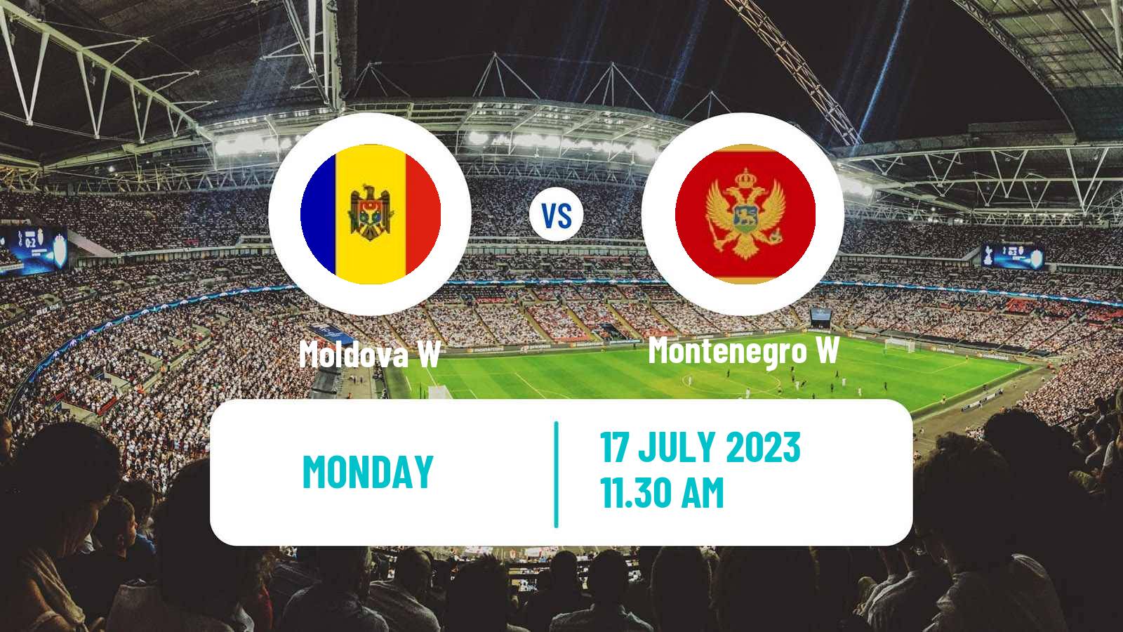 Soccer Friendly International Women Moldova W - Montenegro W