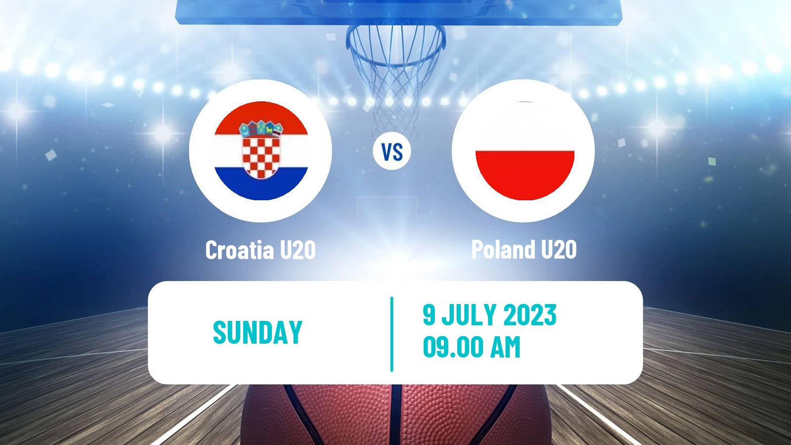 Basketball EuroBasket U20 Croatia U20 - Poland U20