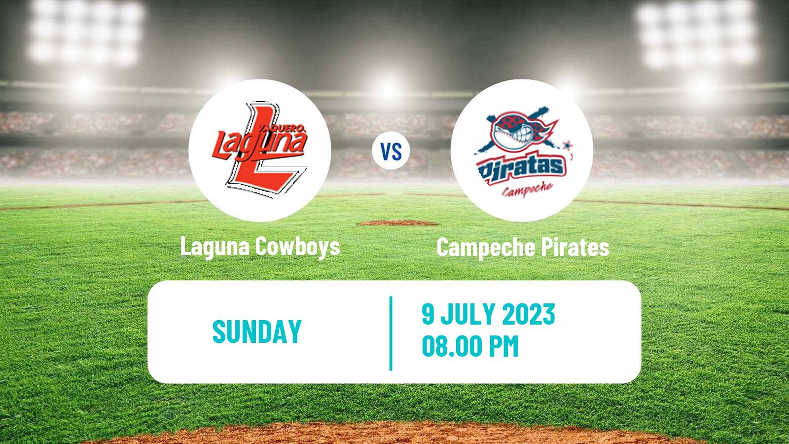 Baseball LMB Laguna Cowboys - Campeche Pirates