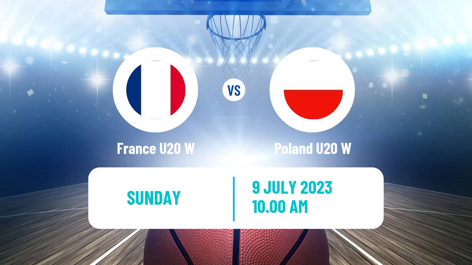 Basketball Friendly International Basketball Women France U20 W - Poland U20 W