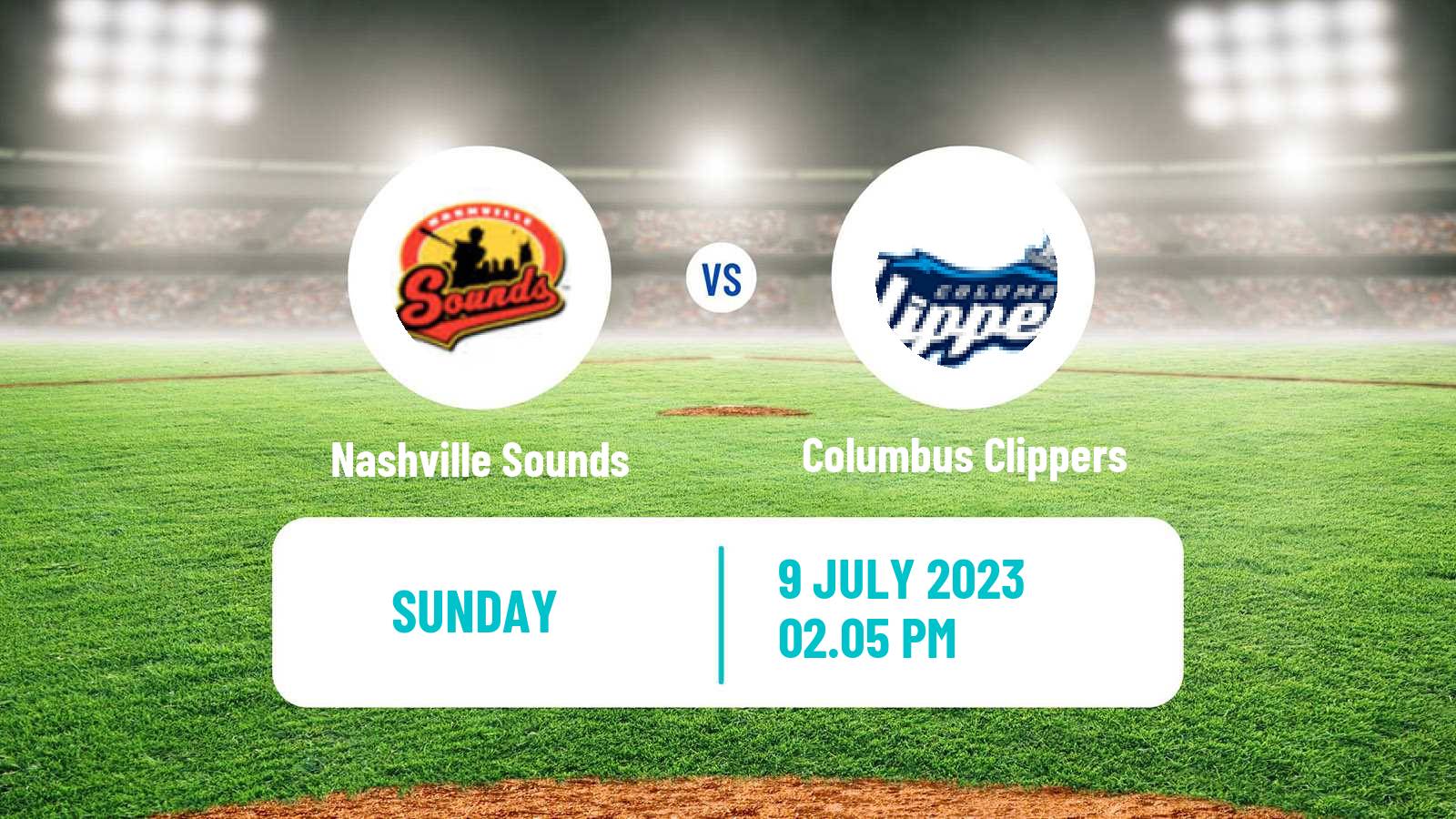 Baseball IL Nashville Sounds - Columbus Clippers