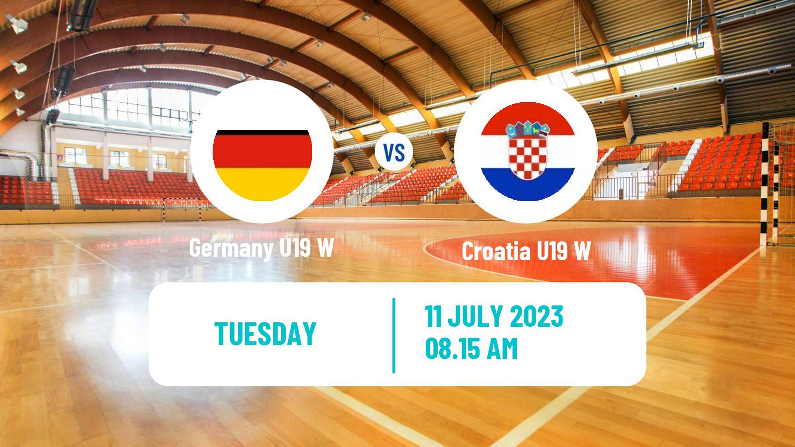 Handball European Championship U19 Handball Women Germany U19 W - Croatia U19 W