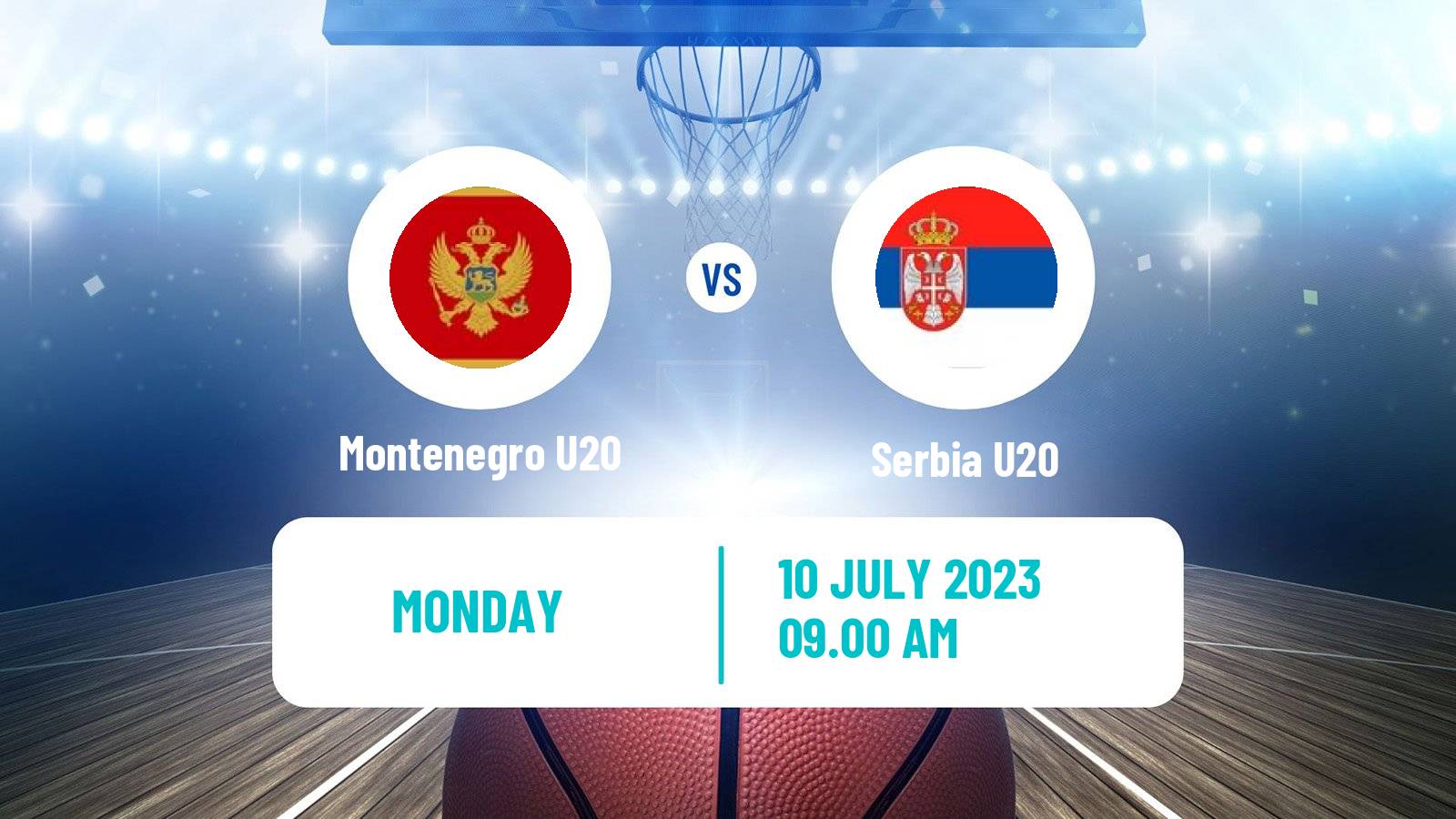 Basketball EuroBasket U20 Montenegro U20 - Serbia U20