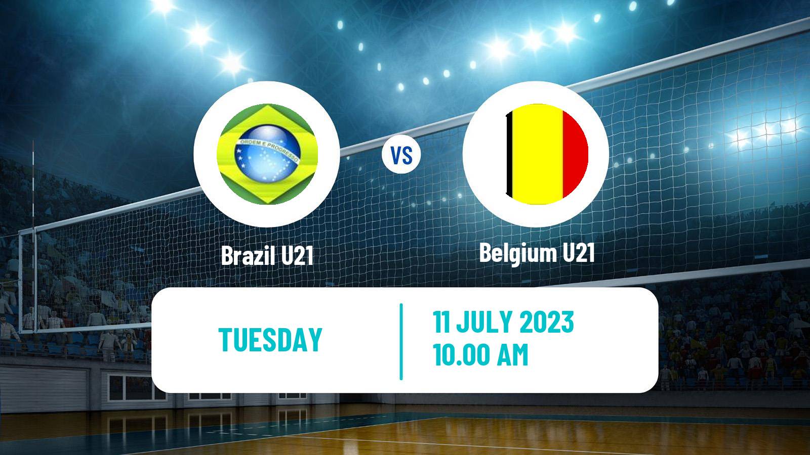 Volleyball World Championship U21 Volleyball Brazil U21 - Belgium U21