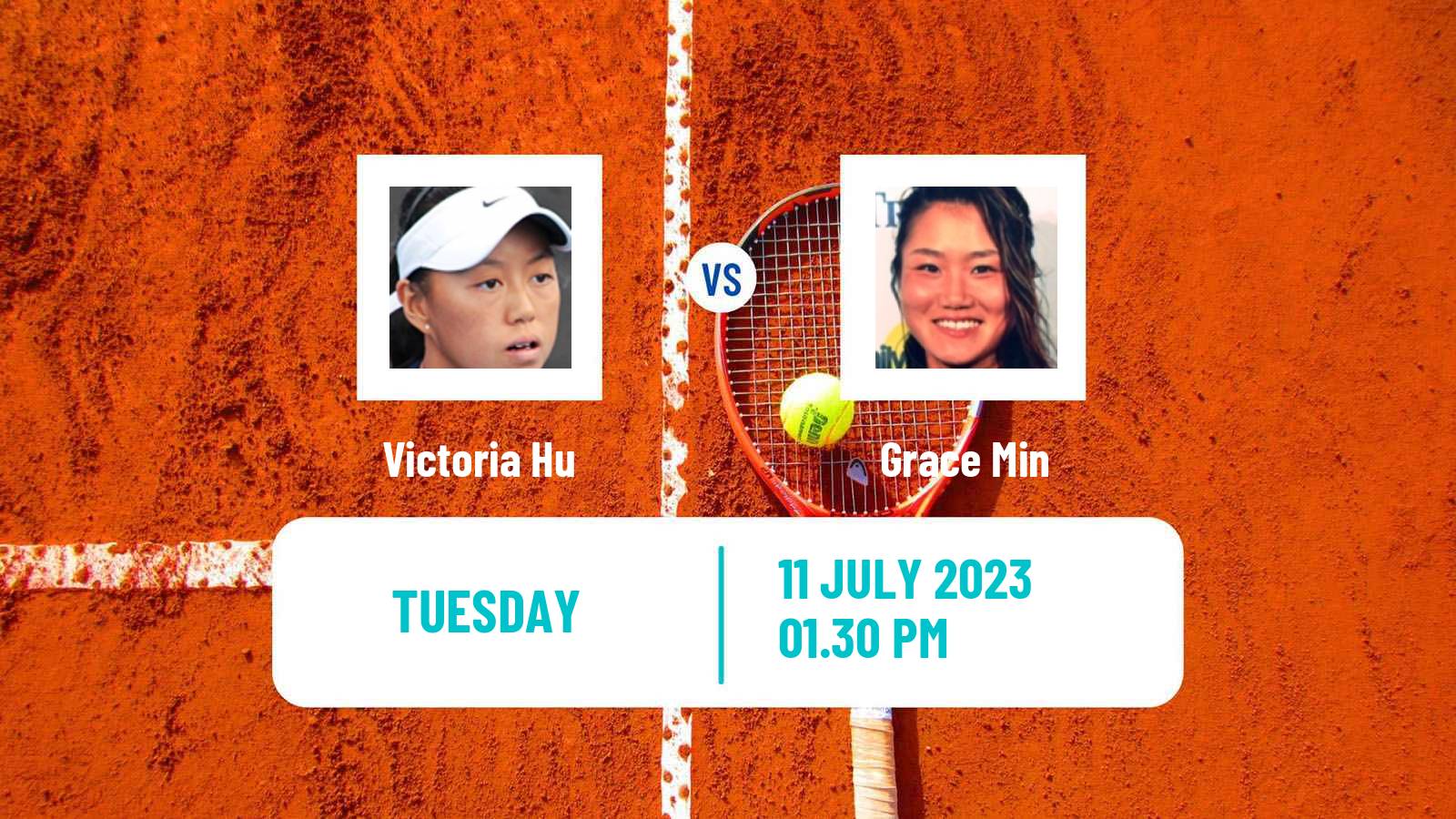 Tennis ITF W60 Saskatoon Women Victoria Hu - Grace Min