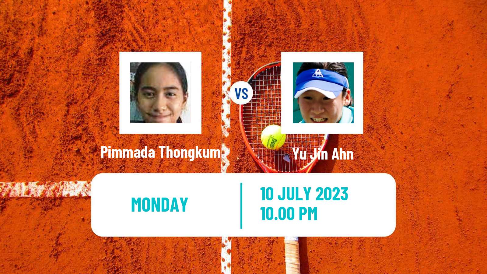 Tennis ITF W15 Nakhon Si Thammarat 3 Women Pimmada Thongkum - Yu Jin Ahn