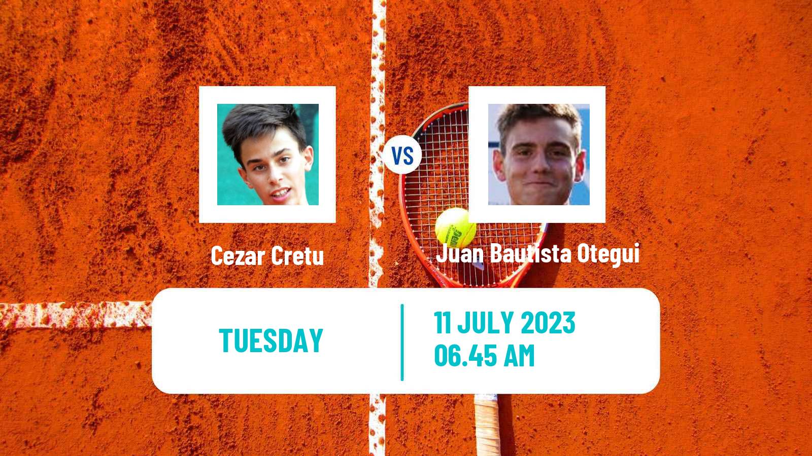 Tennis Iasi Challenger Men Cezar Cretu - Juan Bautista Otegui