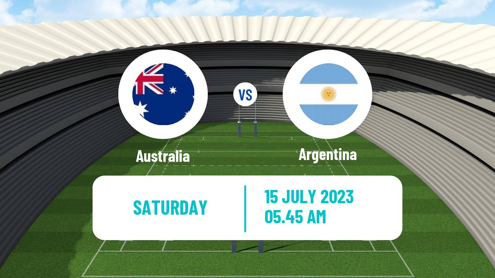 Rugby union Rugby Championship Australia - Argentina