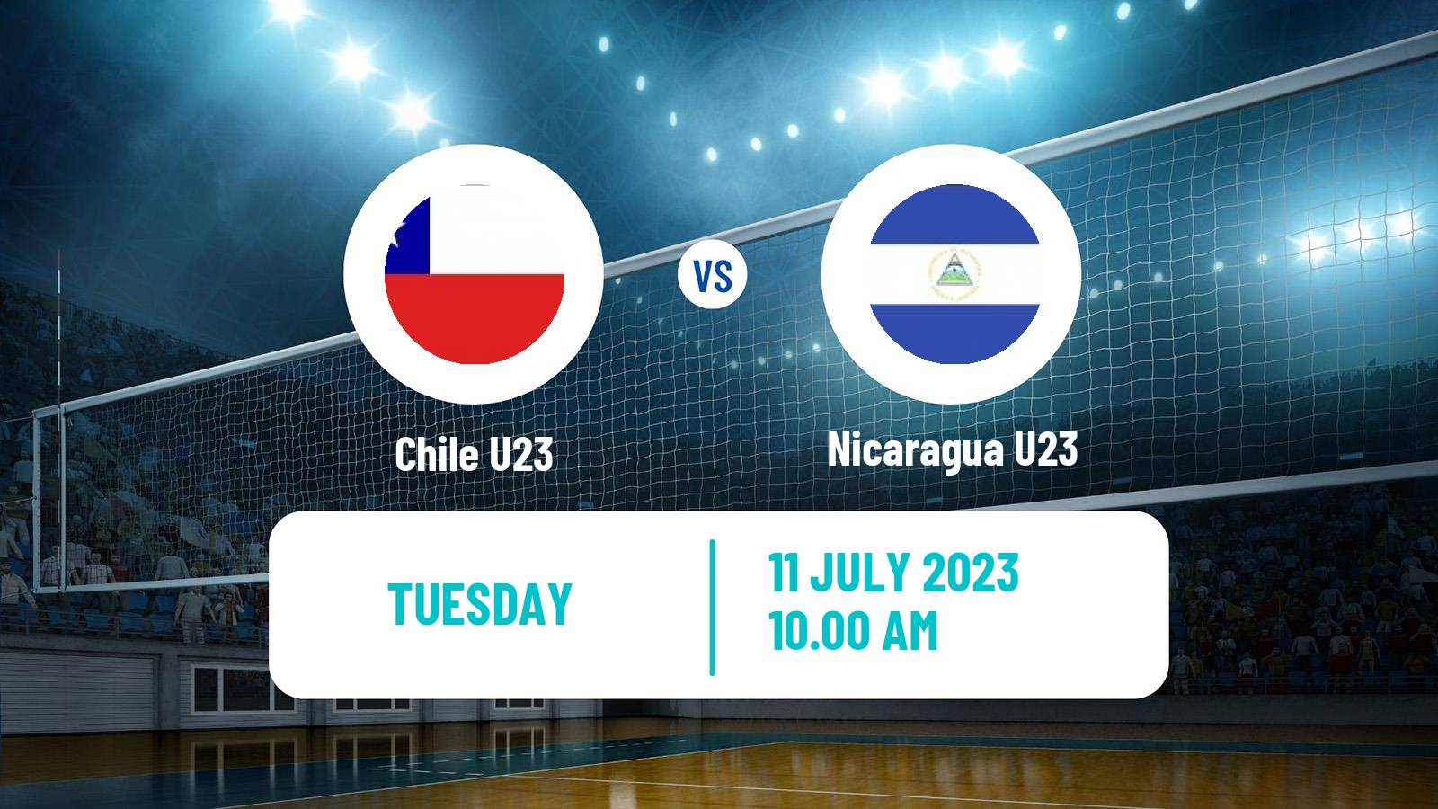 Volleyball Pan-American Cup U23 Volleyball Chile U23 - Nicaragua U23