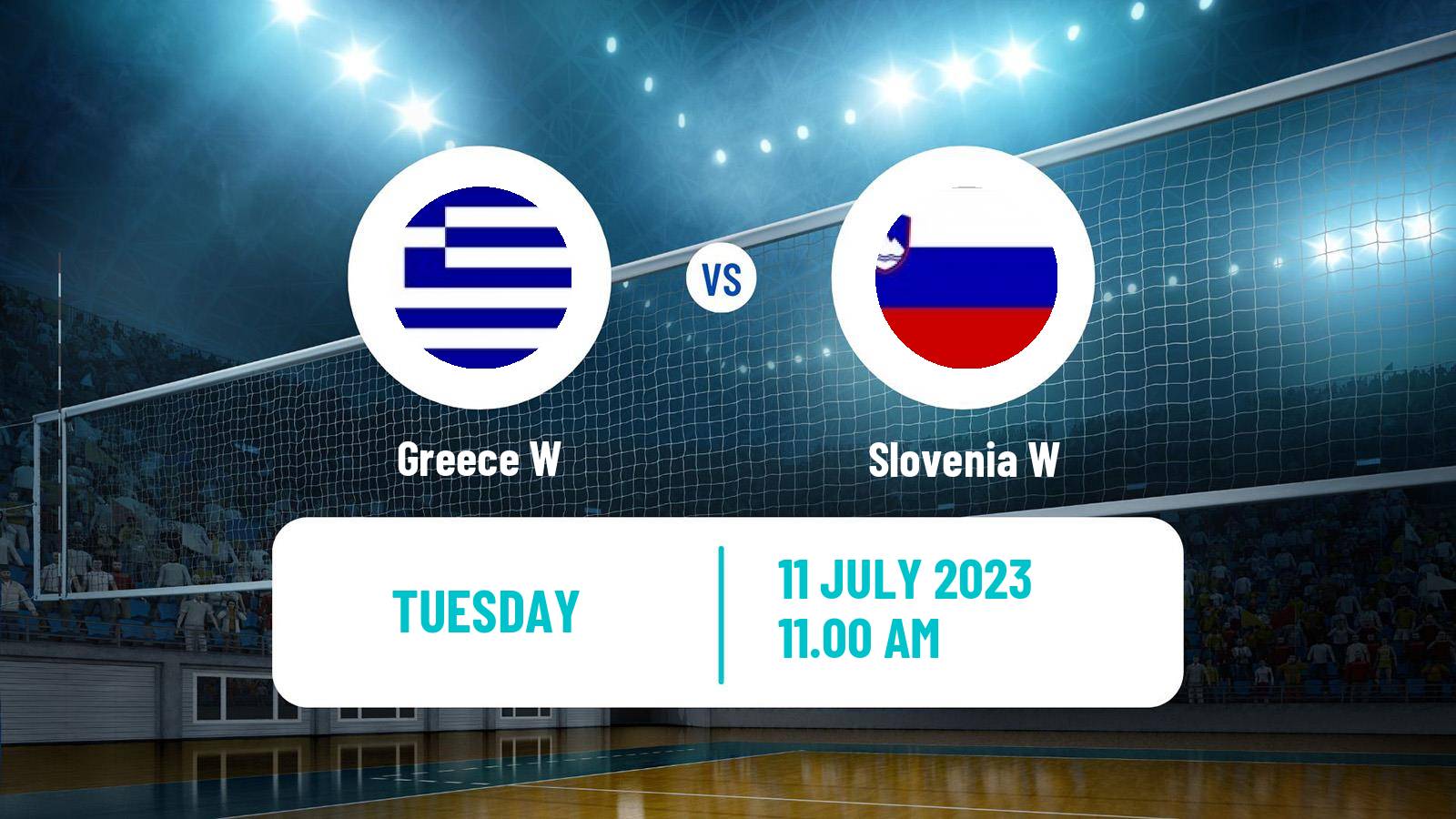 Volleyball Friendly International Volleyball Women Greece W - Slovenia W