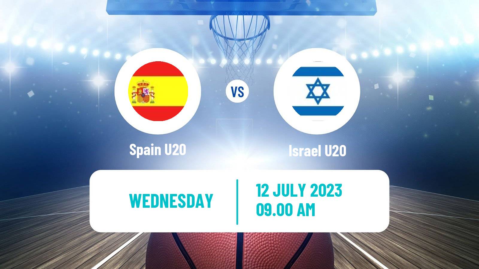 Basketball EuroBasket U20 Spain U20 - Israel U20