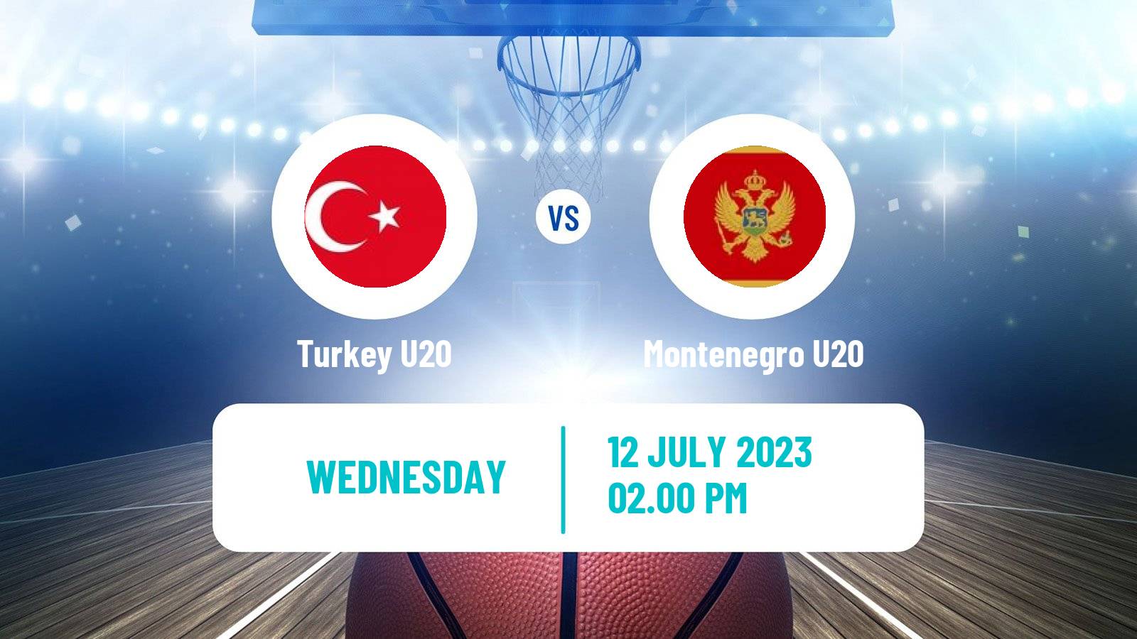Basketball EuroBasket U20 Turkey U20 - Montenegro U20
