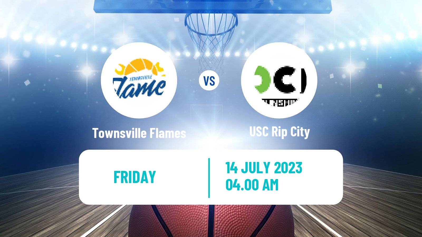 Basketball Australian NBL1 North Women Townsville Flames - USC Rip City