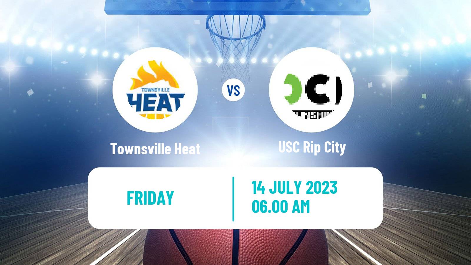 Basketball Australian NBL1 North Townsville Heat - USC Rip City