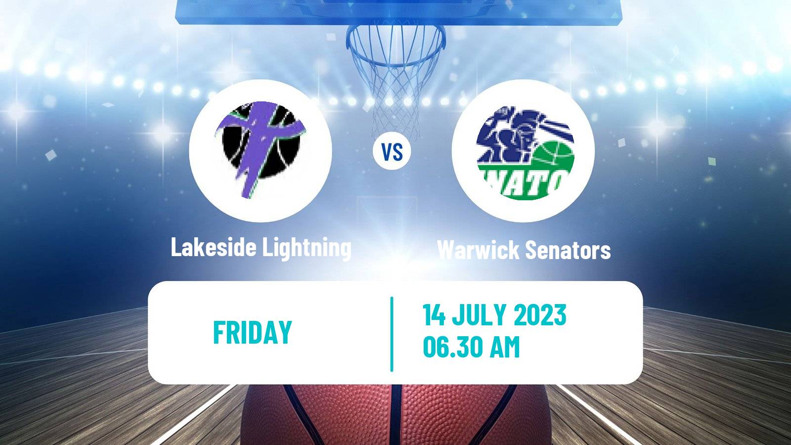 Basketball Australian NBL1 West Women Lakeside Lightning - Warwick Senators