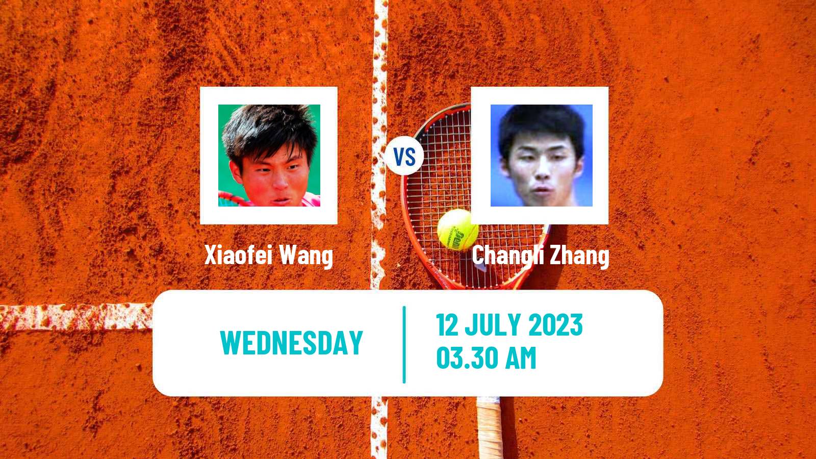 Tennis ITF M15 Shanghai Men Xiaofei Wang - Changli Zhang