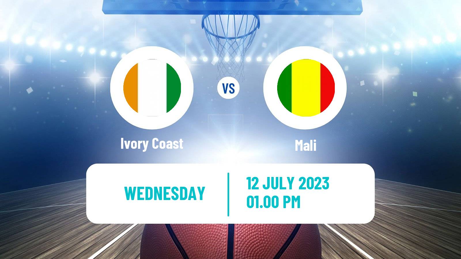 Basketball AfroCan Basketball Ivory Coast - Mali