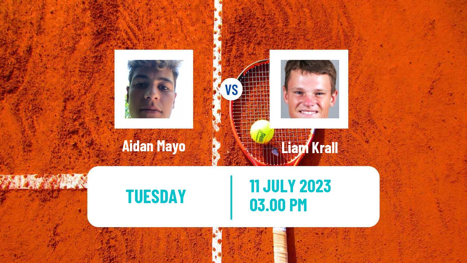 Tennis ITF M25 Dallas Tx Men Aidan Mayo - Liam Krall