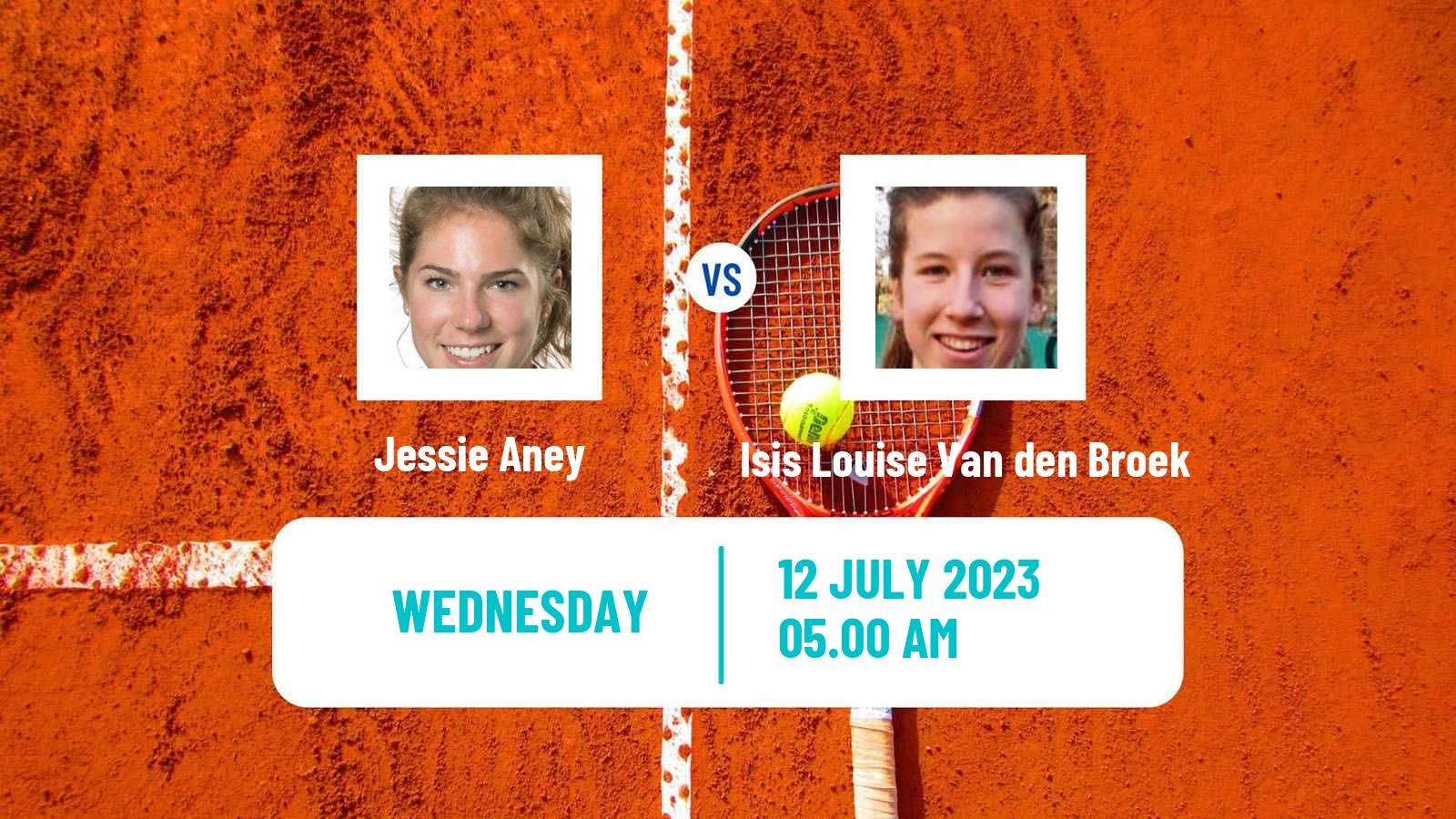 Tennis ITF W60 Amstelveen Women Jessie Aney - Isis Louise Van den Broek