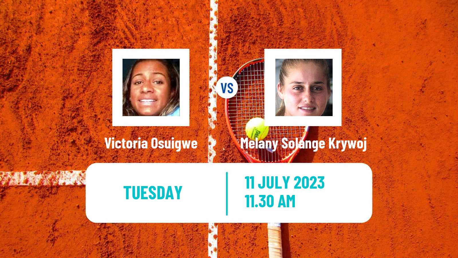 Tennis ITF W25 Punta Cana 2 Women Victoria Osuigwe - Melany Solange Krywoj