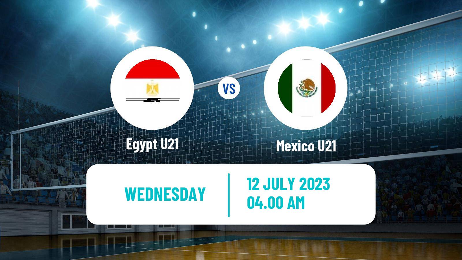 Volleyball World Championship U21 Volleyball Egypt U21 - Mexico U21