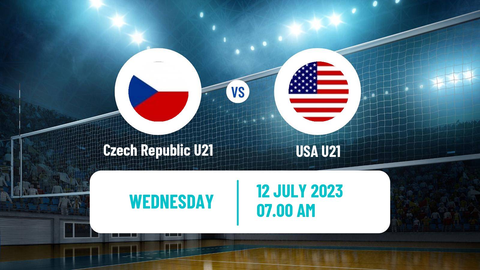 Volleyball World Championship U21 Volleyball Czech Republic U21 - USA U21