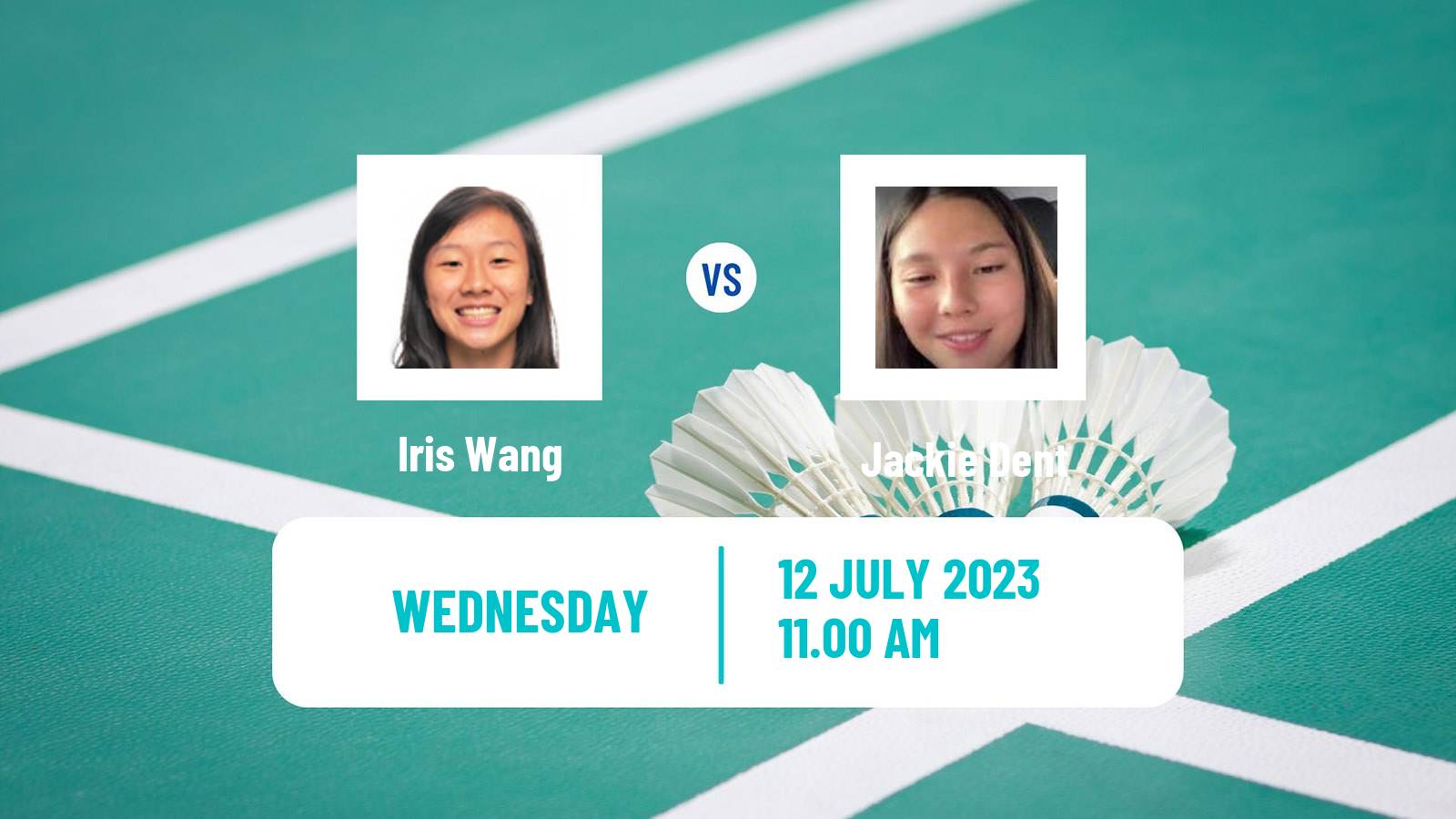 Badminton BWF World Tour Us Open Women Iris Wang - Jackie Dent