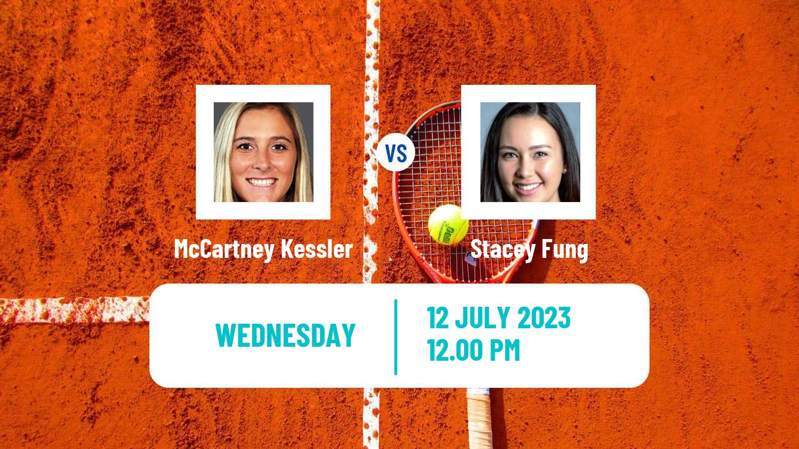 Tennis ITF W60 Saskatoon Women McCartney Kessler - Stacey Fung