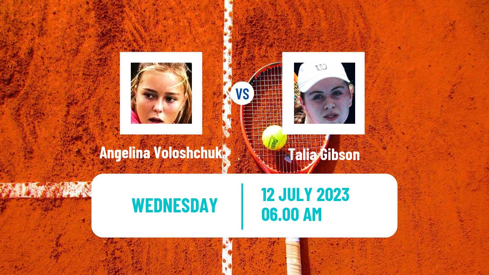 Tennis ITF W25 Corroios Seixal Women Angelina Voloshchuk - Talia Gibson