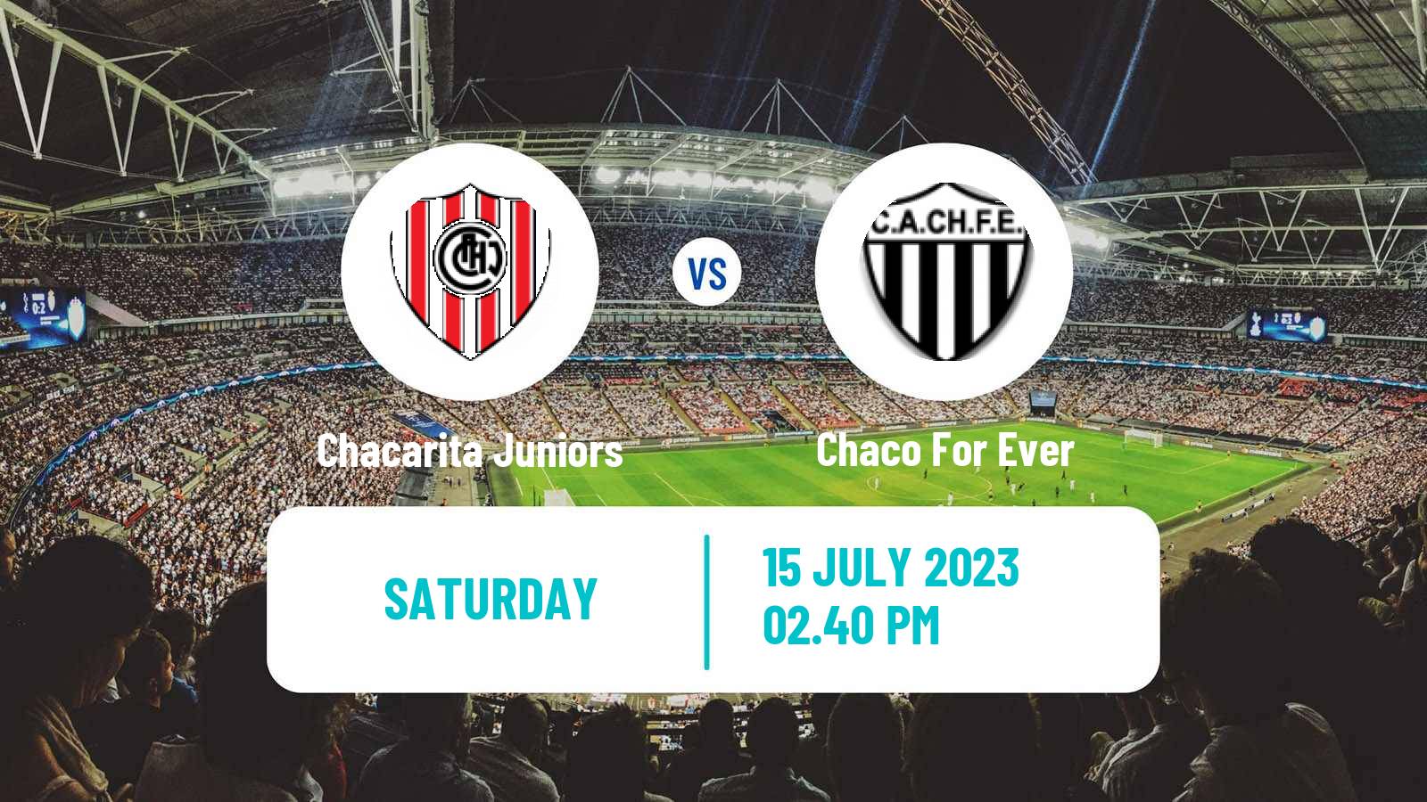 Soccer Argentinian Primera Nacional Chacarita Juniors - Chaco For Ever