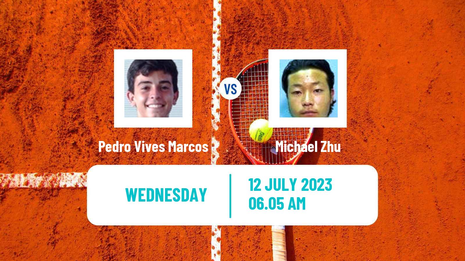 Tennis ITF M25 Roda De Bara Men Pedro Vives Marcos - Michael Zhu