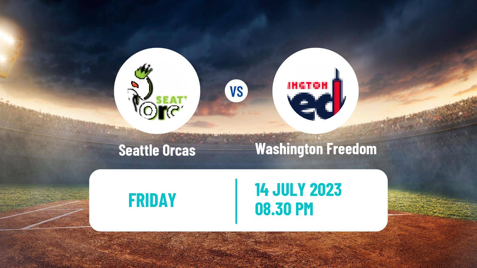 Cricket MLC Cricket Seattle Orcas - Washington Freedom