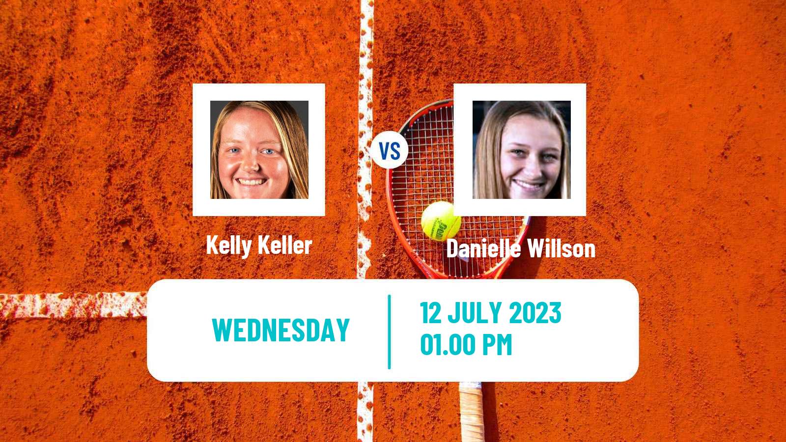 Tennis ITF W15 Lakewood Ca 2 Women Kelly Keller - Danielle Willson
