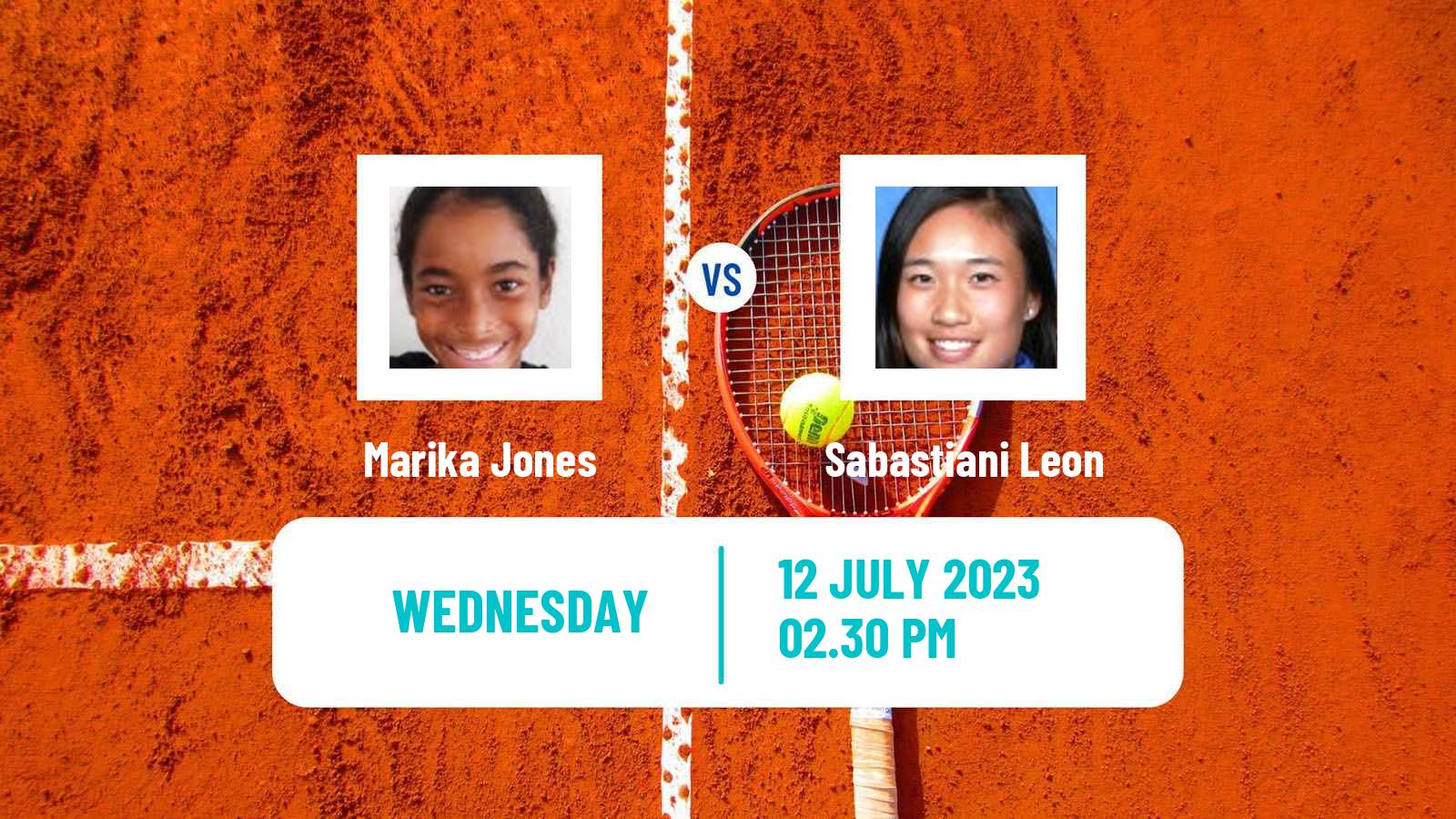 Tennis ITF W15 Lakewood Ca 2 Women Marika Jones - Sabastiani Leon
