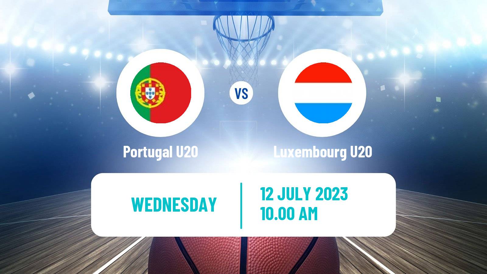 Basketball EuroBasket U20 B Portugal U20 - Luxembourg U20
