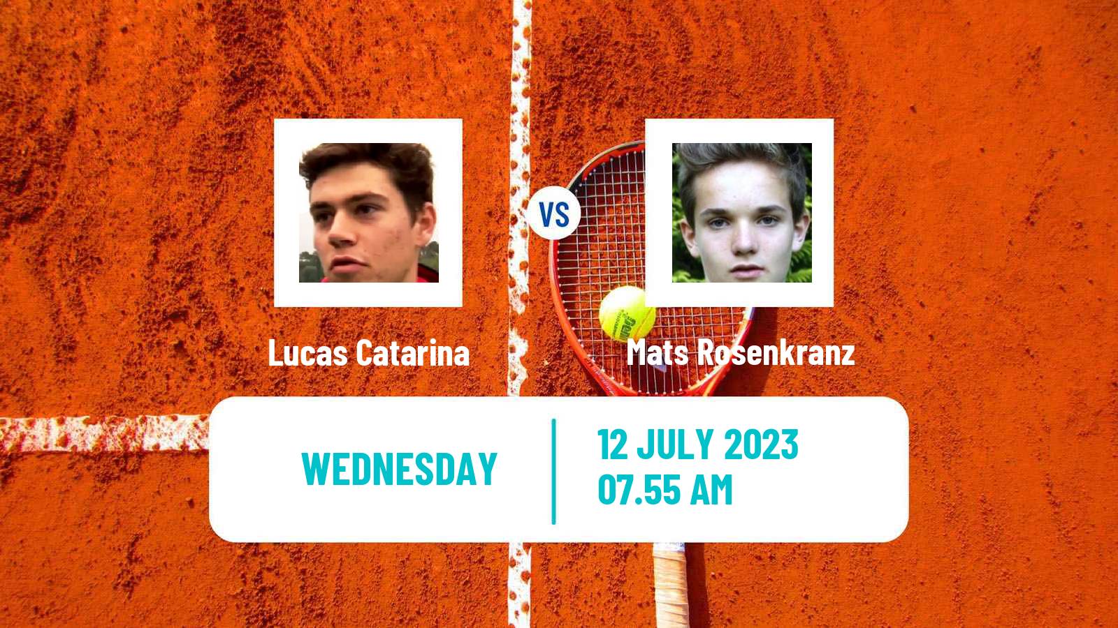 Tennis ITF M25 Nottingham 4 Men Lucas Catarina - Mats Rosenkranz