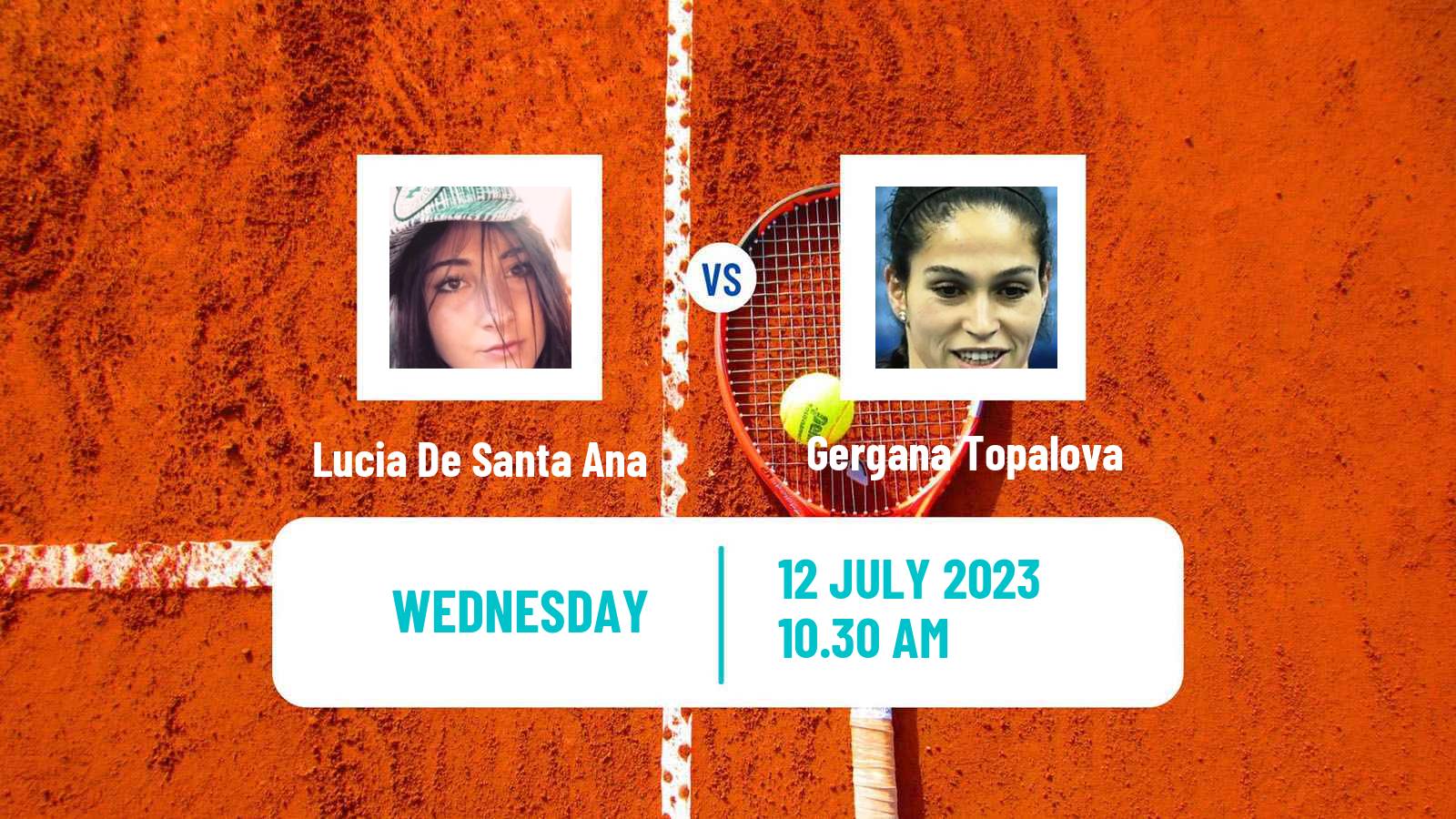 Tennis ITF W25 Punta Cana 2 Women Lucia De Santa Ana - Gergana Topalova
