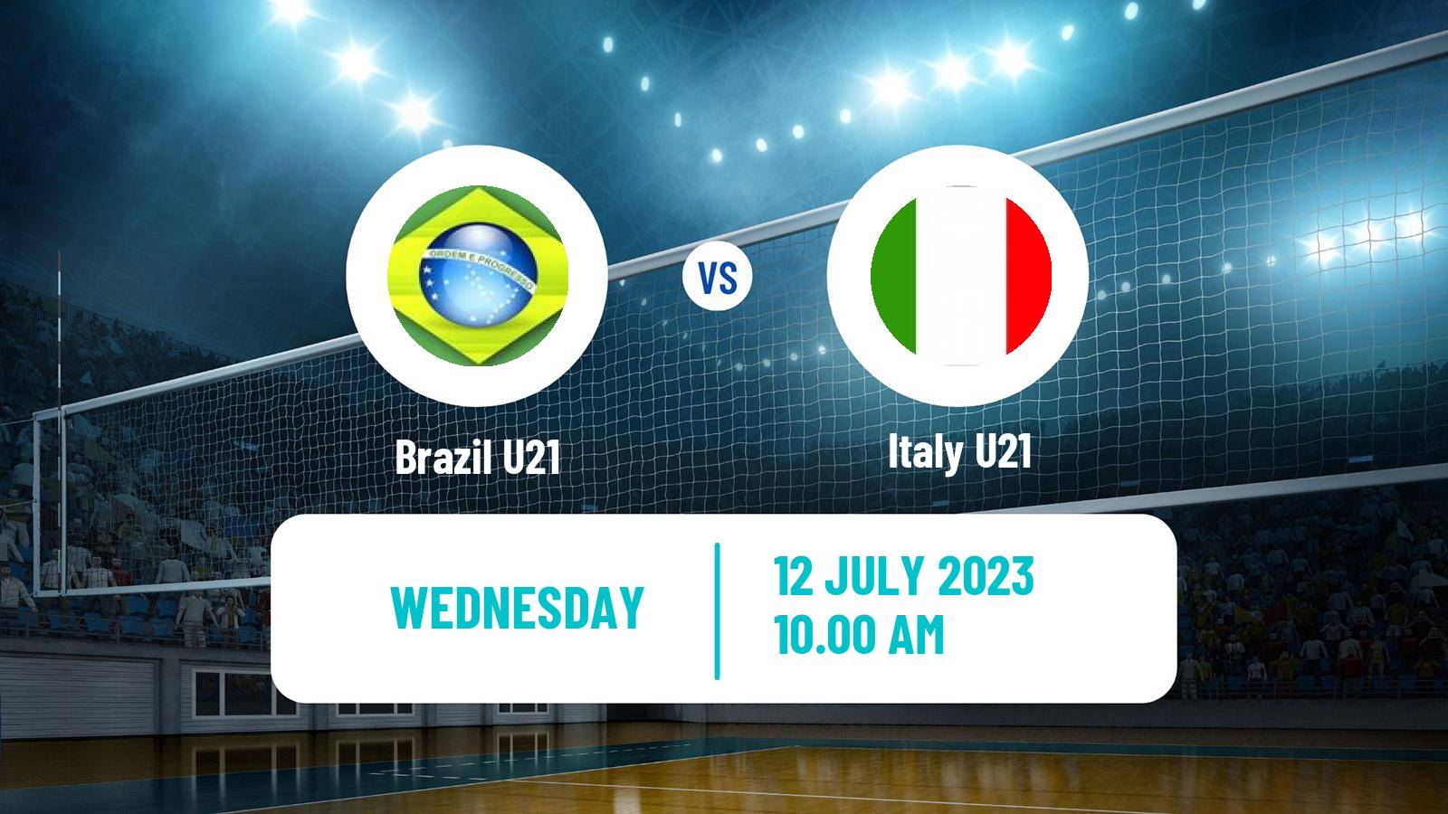 Volleyball World Championship U21 Volleyball Brazil U21 - Italy U21