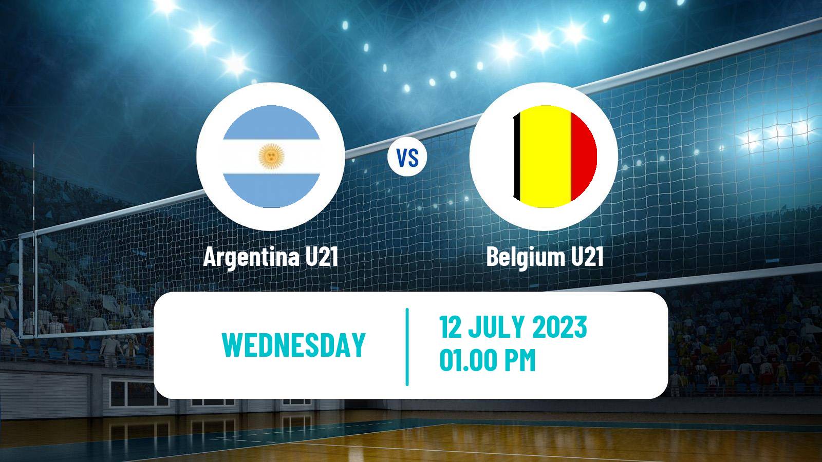 Volleyball World Championship U21 Volleyball Argentina U21 - Belgium U21