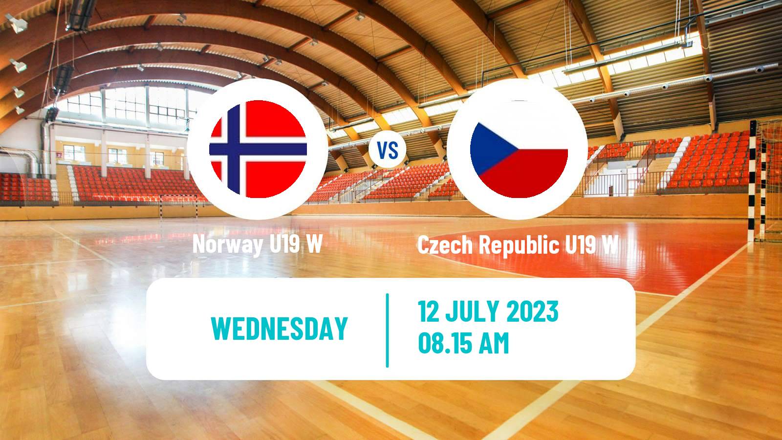 Handball European Championship U19 Handball Women Norway U19 W - Czech Republic U19 W