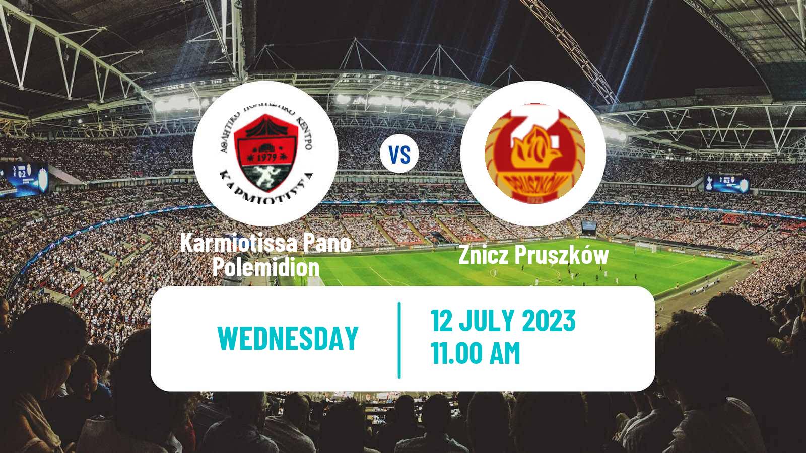 Soccer Club Friendly Karmiotissa Pano Polemidion - Znicz Pruszków
