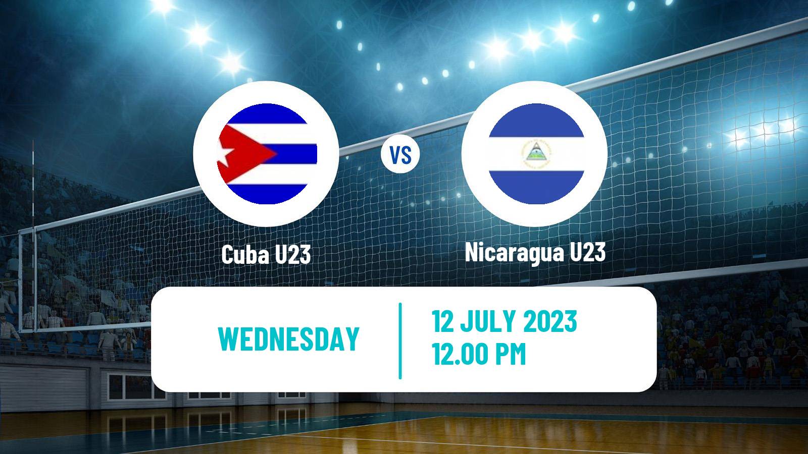 Volleyball Pan-American Cup U23 Volleyball Cuba U23 - Nicaragua U23