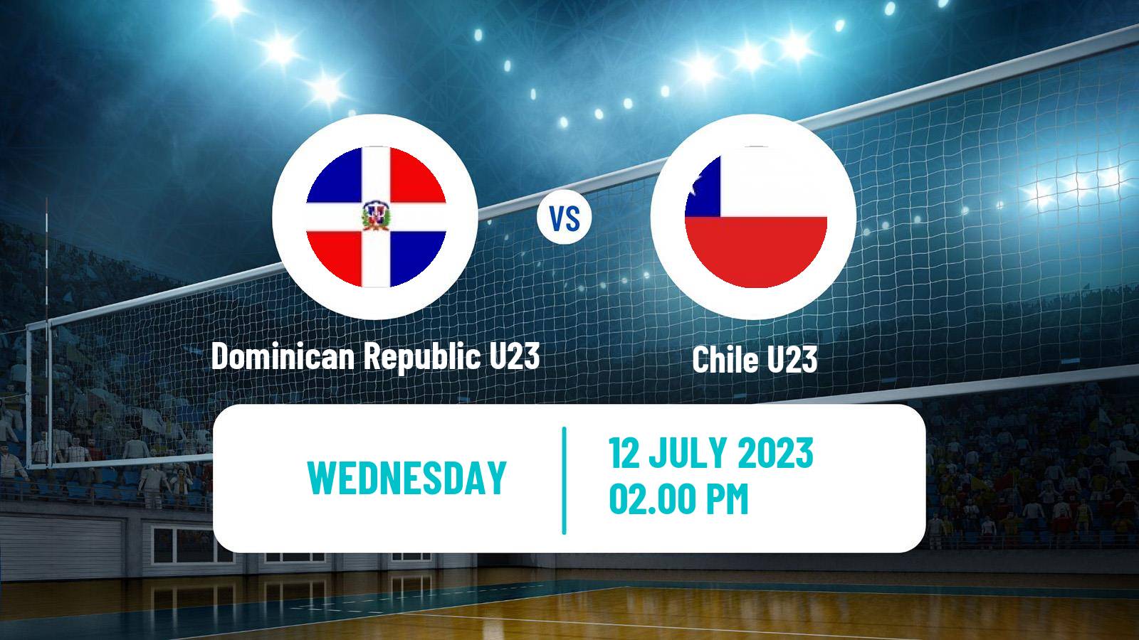 Volleyball Pan-American Cup U23 Volleyball Dominican Republic U23 - Chile U23