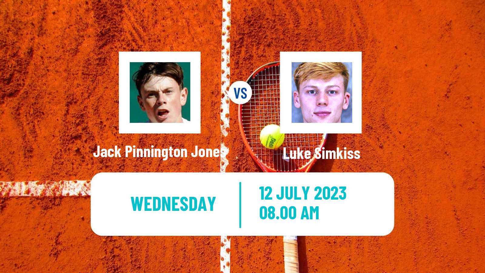 Tennis ITF M25 Nottingham 4 Men Jack Pinnington Jones - Luke Simkiss