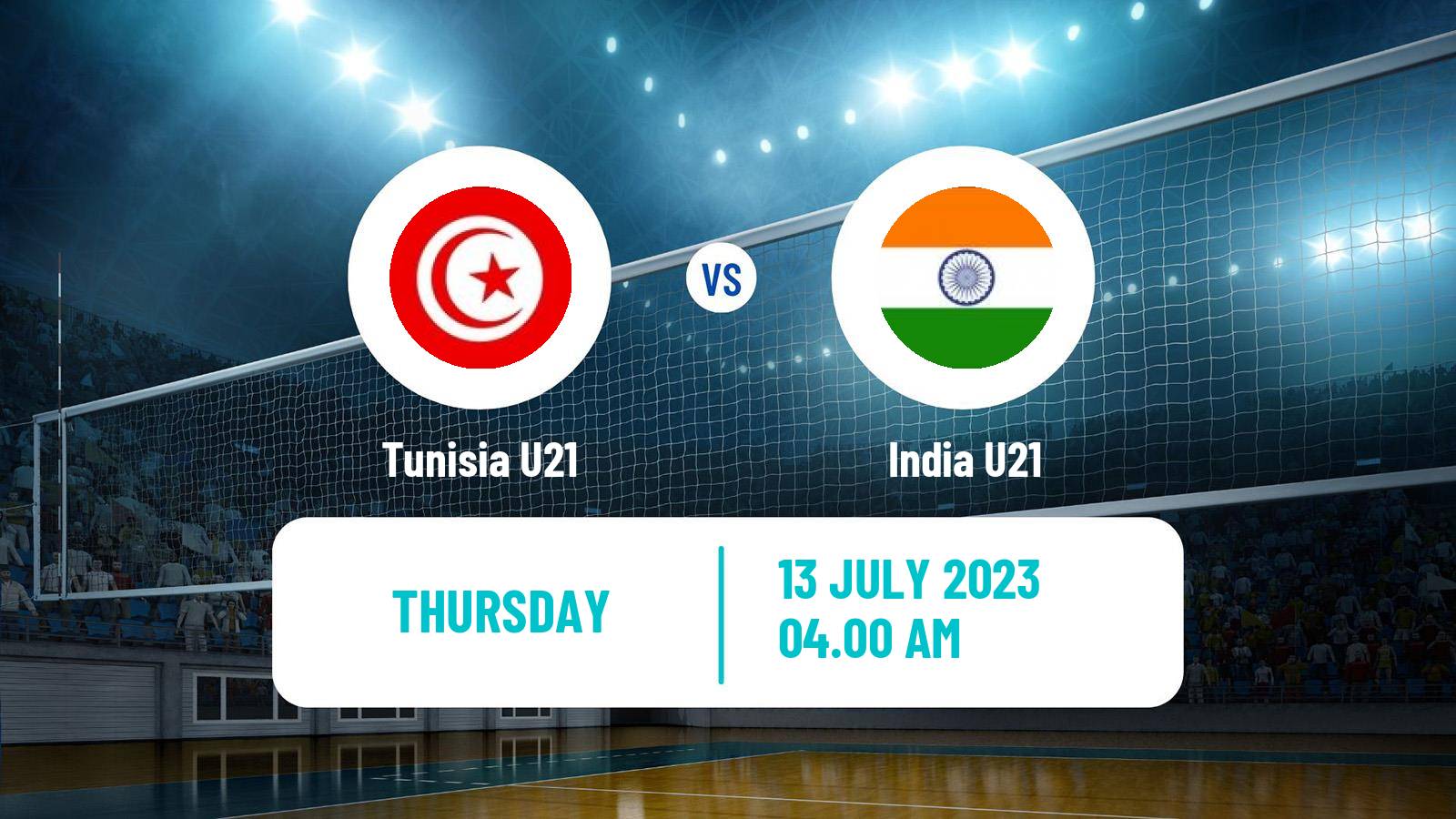 Volleyball World Championship U21 Volleyball Tunisia U21 - India U21