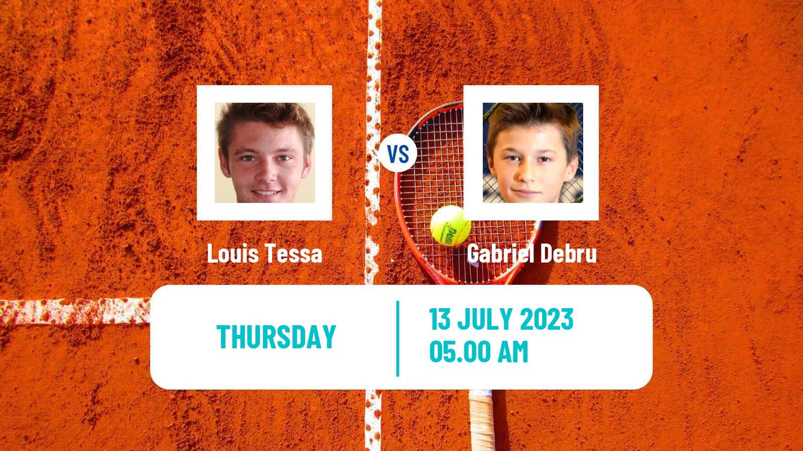 Tennis ITF M25 Uriage Men Louis Tessa - Gabriel Debru