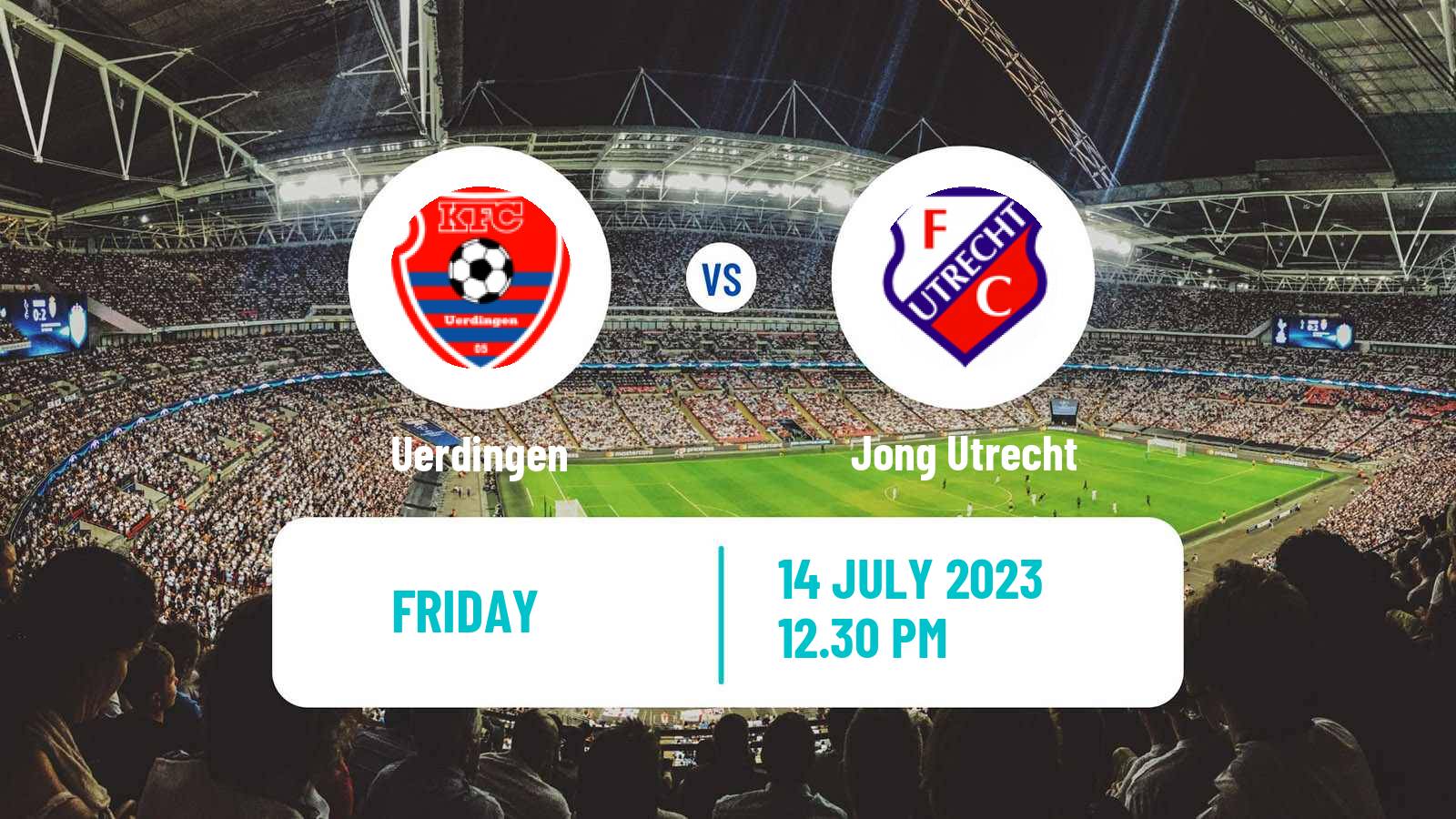 Soccer Club Friendly Uerdingen - Jong Utrecht